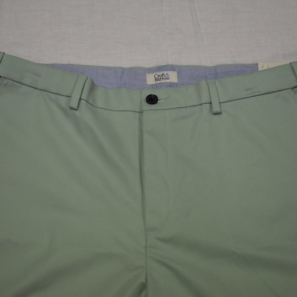Men's Croft & Barrow Quick Dry Flat Front Short-Water-New with Tags - Picture 4 of 4
